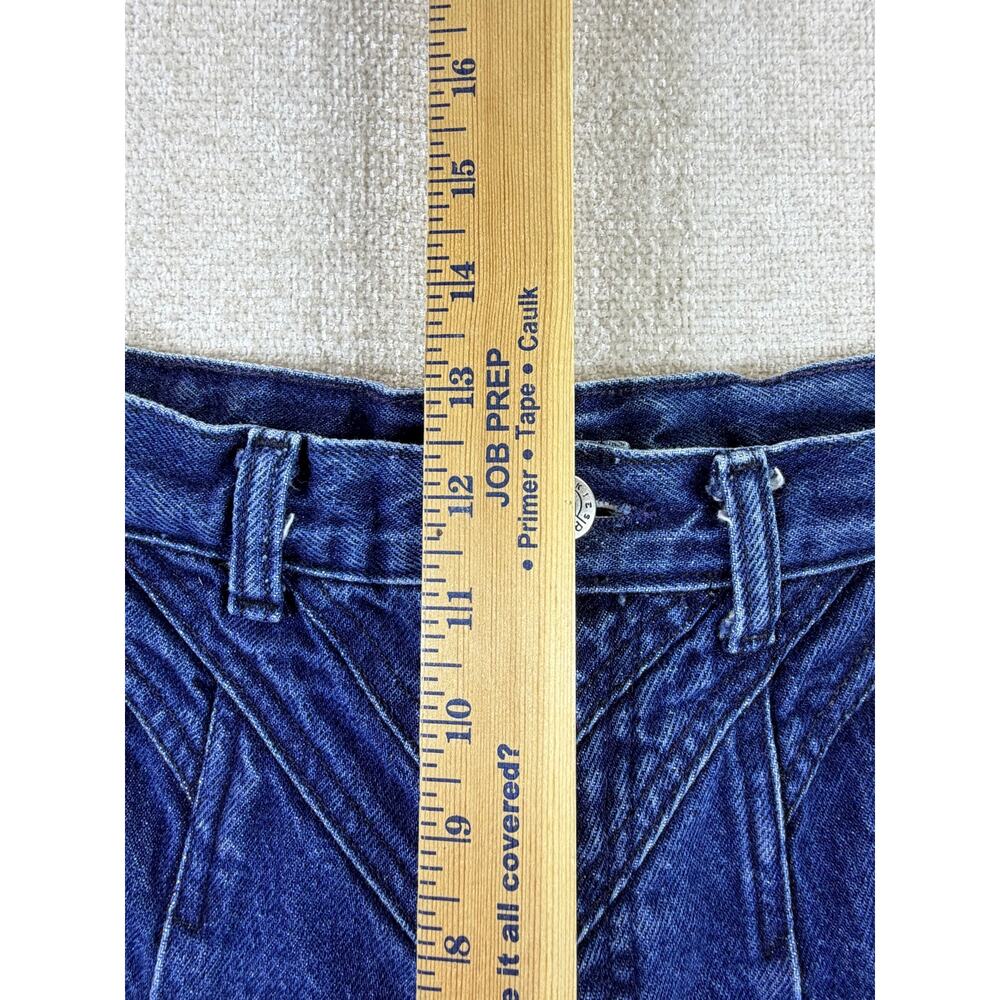 Rockies Women's Blue 26x36 SilverTab Straight Leg Western Denim Jeans Vintage - Picture 7 of 11